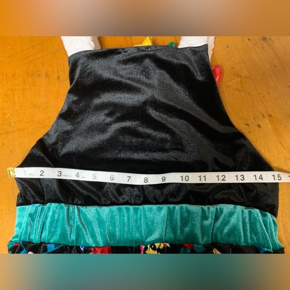 Festive Ugly Christmas Tree Light-Up Jumpsuit sz S - Picture 11 of 15